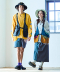 go slow caravan(ゴースローキャラバン) |N/Cクレイジー脇ポケショーツ (MENS/WOMENS)