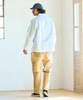 go slow caravan(ゴースローキャラバン) |グネグネ切替アンクルパンツ (MENS/WOMENS)