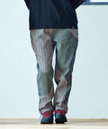 go slow caravan(ゴースローキャラバン) |グネグネ切替アンクルパンツ (MENS/WOMENS)