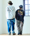 go slow caravan(ゴースローキャラバン) |グネグネ切替アンクルパンツ (MENS/WOMENS)