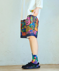 go slow caravan(ゴースローキャラバン) |総柄プリントハッピショーツ (MENS/WOMENS)