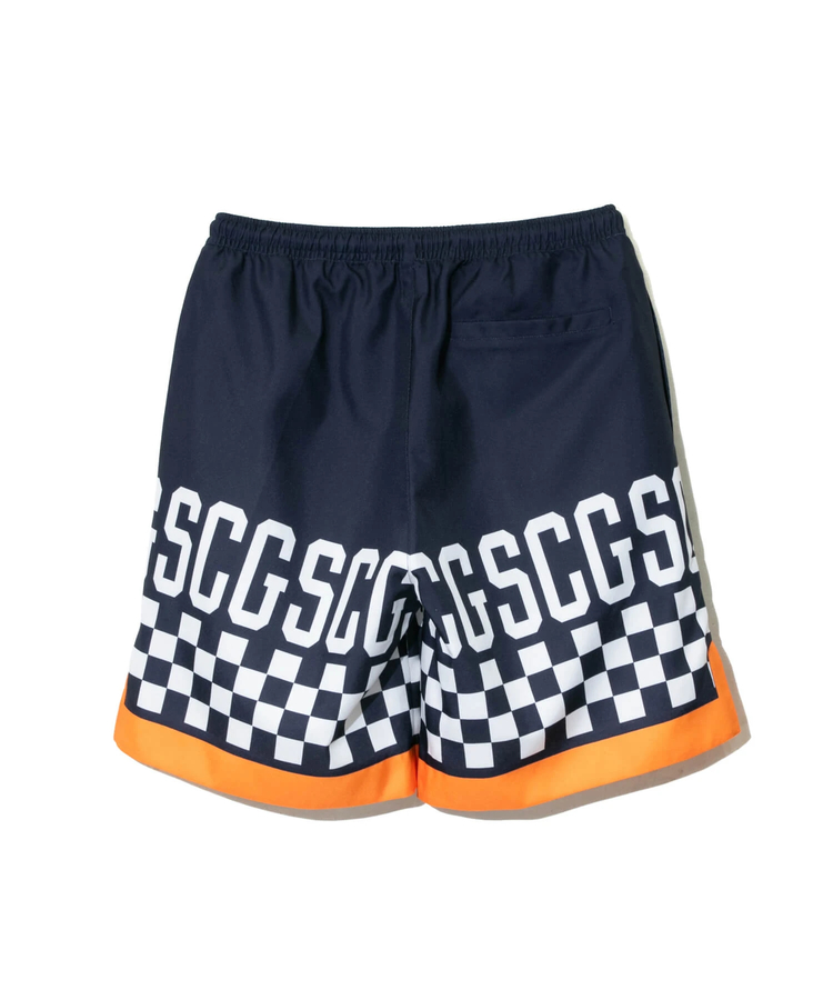 go slow caravan(ゴースローキャラバン) |総柄プリントハッピショーツ (MENS/WOMENS)