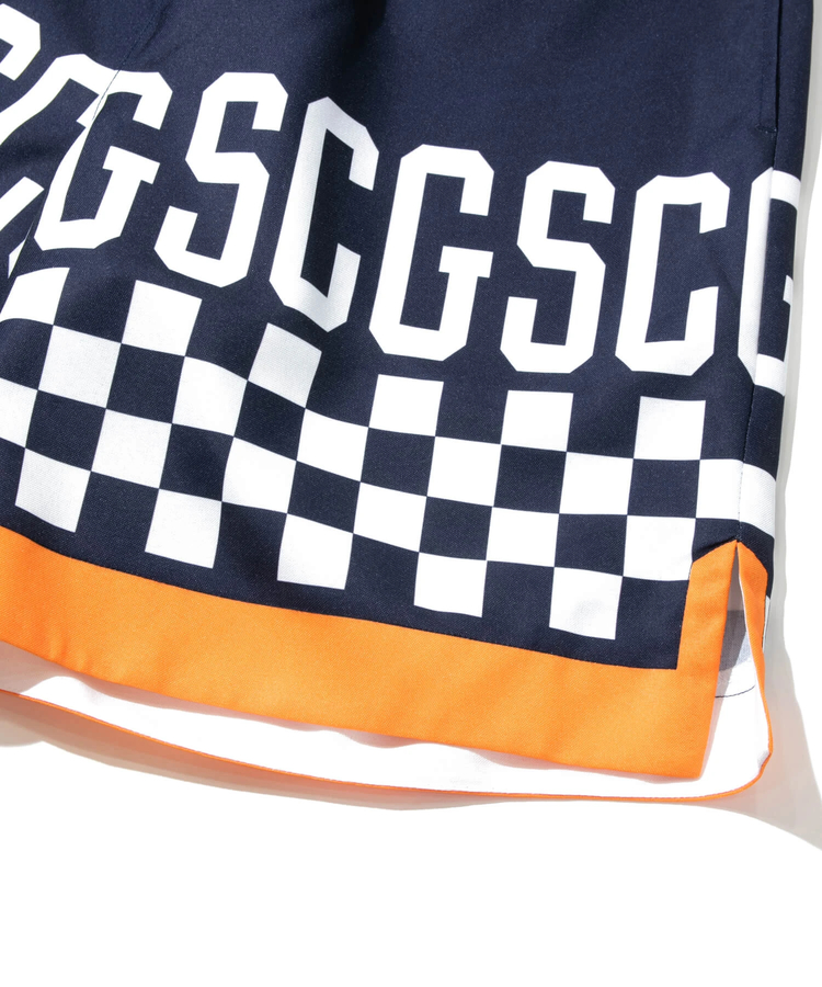 go slow caravan(ゴースローキャラバン) |総柄プリントハッピショーツ (MENS/WOMENS)