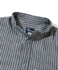 go slow caravan(ゴースローキャラバン) |ストライプシャンブレーユーティリティーシャツ (MENS)