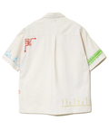 go slow caravan(ゴースローキャラバン) |綿麻色々刺繍&プリントR/Gシャツ (MENS/WOMENS)