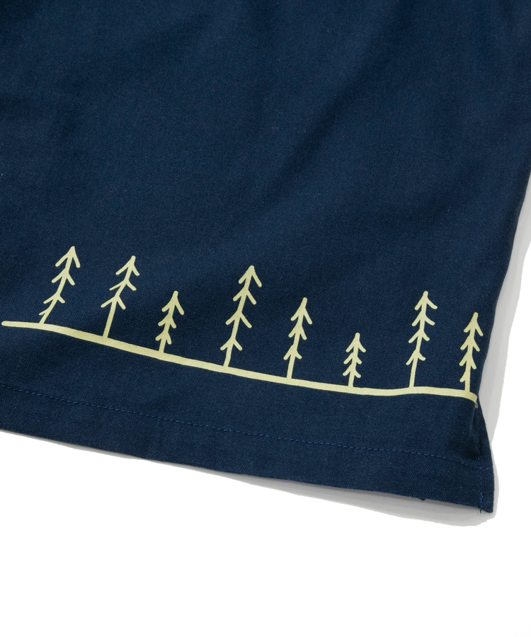 go slow caravan(ゴースローキャラバン) |綿麻色々刺繍&プリントR/Gシャツ (MENS/WOMENS)