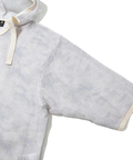 go slow caravan(ゴースローキャラバン) |メッシュムラ染プリント6分袖プルパーカー (MENS)