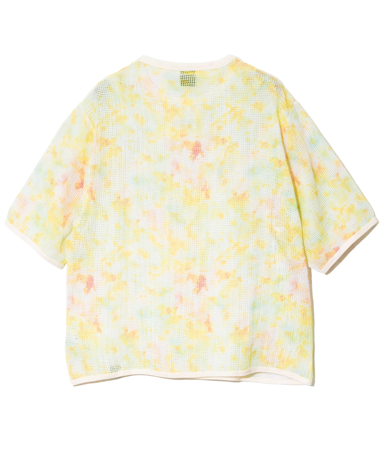 go slow caravan(ゴースローキャラバン) |メッシュタイダイ染プリントS/STEE (MENS)