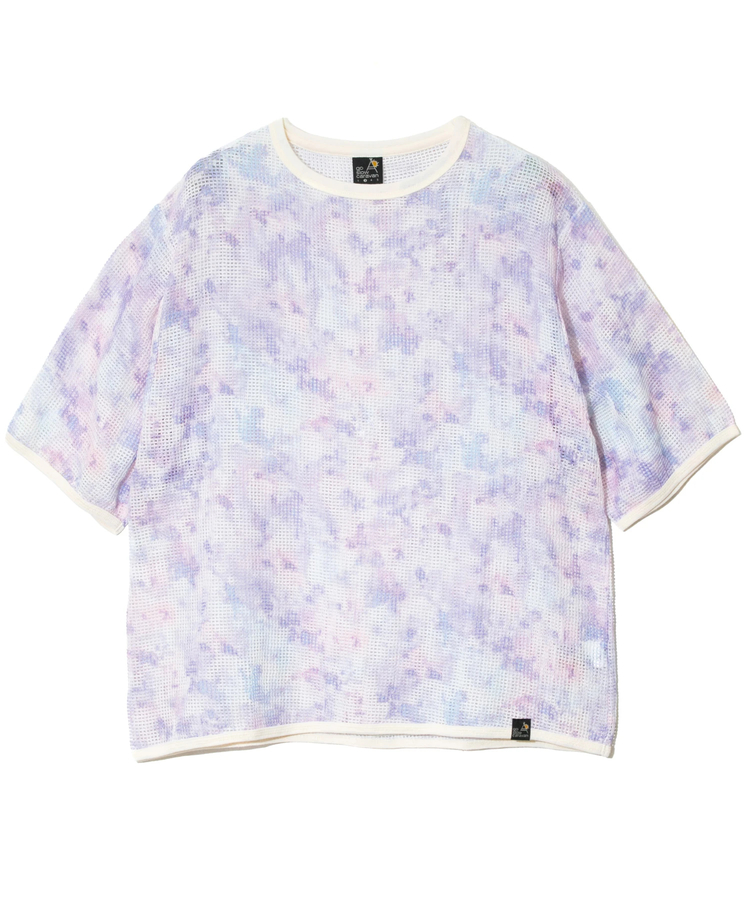 go slow caravan(ゴースローキャラバン) |メッシュタイダイ染プリントS/STEE (MENS)