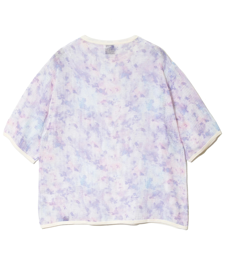 go slow caravan(ゴースローキャラバン) |メッシュタイダイ染プリントS/STEE (MENS)