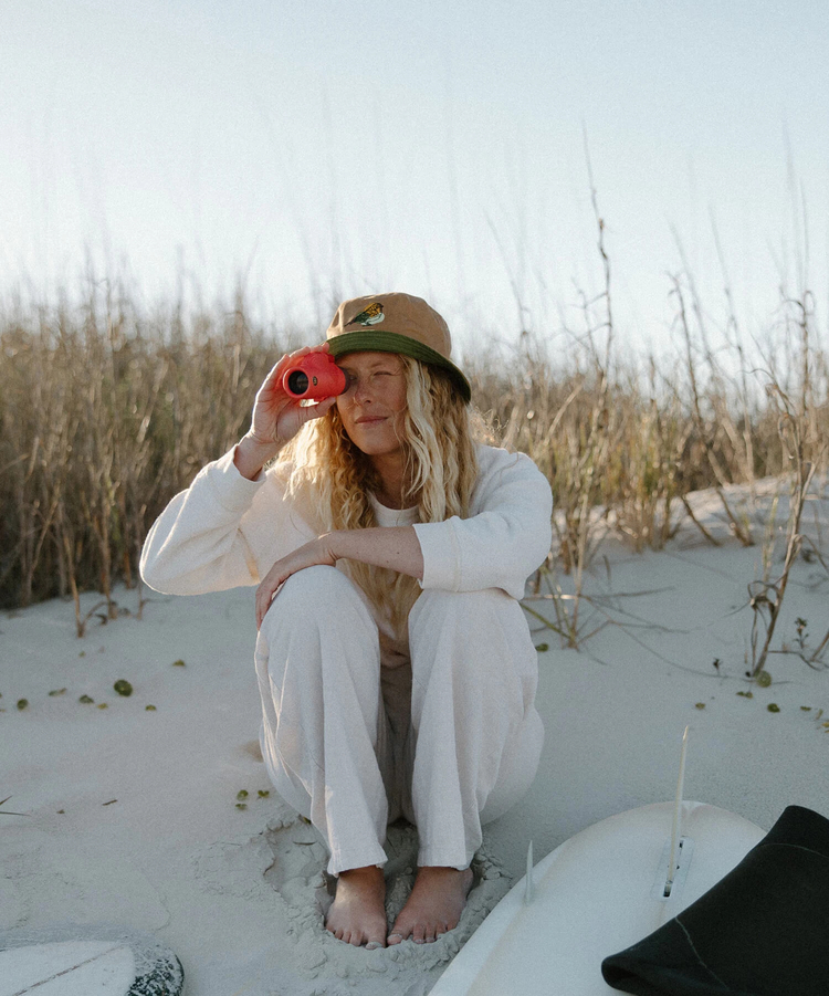 go slow caravan(ゴースローキャラバン) |Nocs Provisions/ノックス プロヴィジョンズ Intaeresting Bird Hemp Bucket Hat