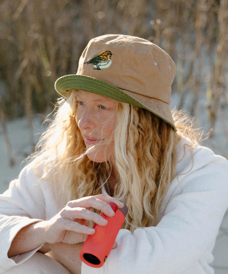 go slow caravan(ゴースローキャラバン) |Nocs Provisions/ノックス プロヴィジョンズ Intaeresting Bird Hemp Bucket Hat