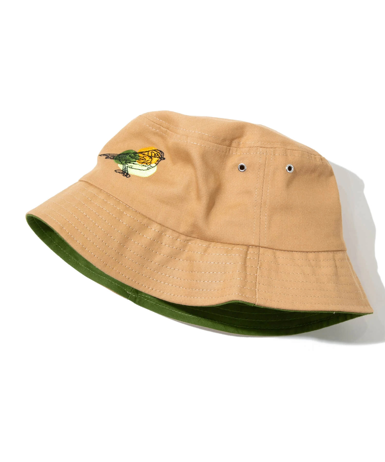 go slow caravan(ゴースローキャラバン) |Nocs Provisions/ノックス プロヴィジョンズ Intaeresting Bird Hemp Bucket Hat