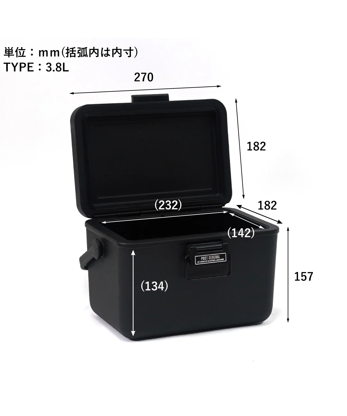 POST GENERAL/ポストジェネラル ザ アイスエラ ハードシェルクーラー