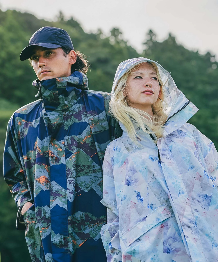 go slow caravan(ゴースローキャラバン) |KiU/キウ NEW STANDARD RAIN PONCHO