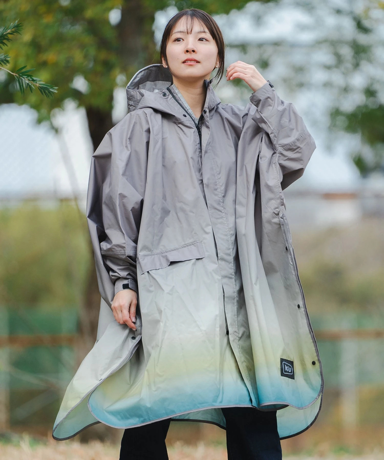 go slow caravan(ゴースローキャラバン) |KiU/キウ NEW STANDARD RAIN PONCHO