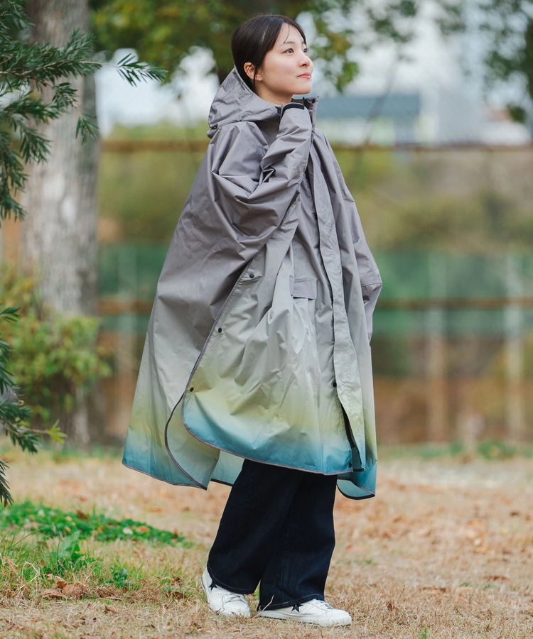 go slow caravan(ゴースローキャラバン) |KiU/キウ NEW STANDARD RAIN PONCHO