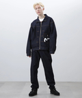 go slow caravan(ゴースローキャラバン) |MANASTASH/マナスタッシュ DENIM ZIP JACKET (MENS)