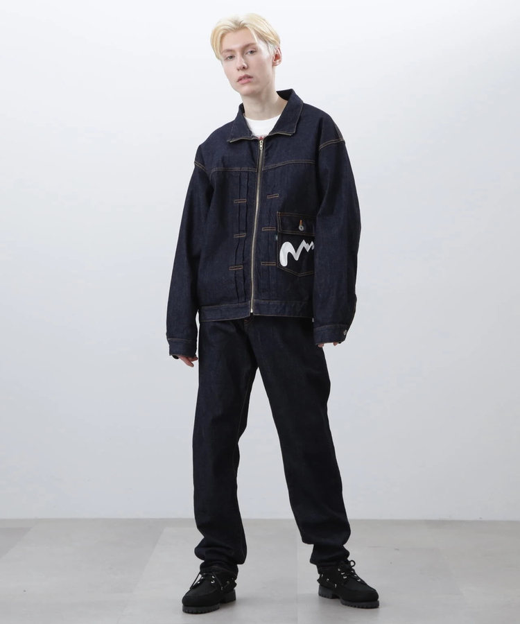 go slow caravan(ゴースローキャラバン) |MANASTASH/マナスタッシュ DENIM ZIP JACKET (MENS)