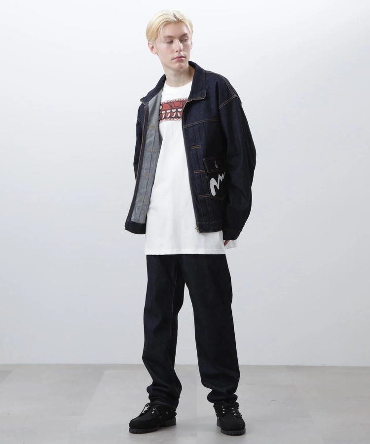 go slow caravan(ゴースローキャラバン) |MANASTASH/マナスタッシュ DENIM ZIP JACKET (MENS)