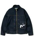 go slow caravan(ゴースローキャラバン) |MANASTASH/マナスタッシュ DENIM ZIP JACKET (MENS)