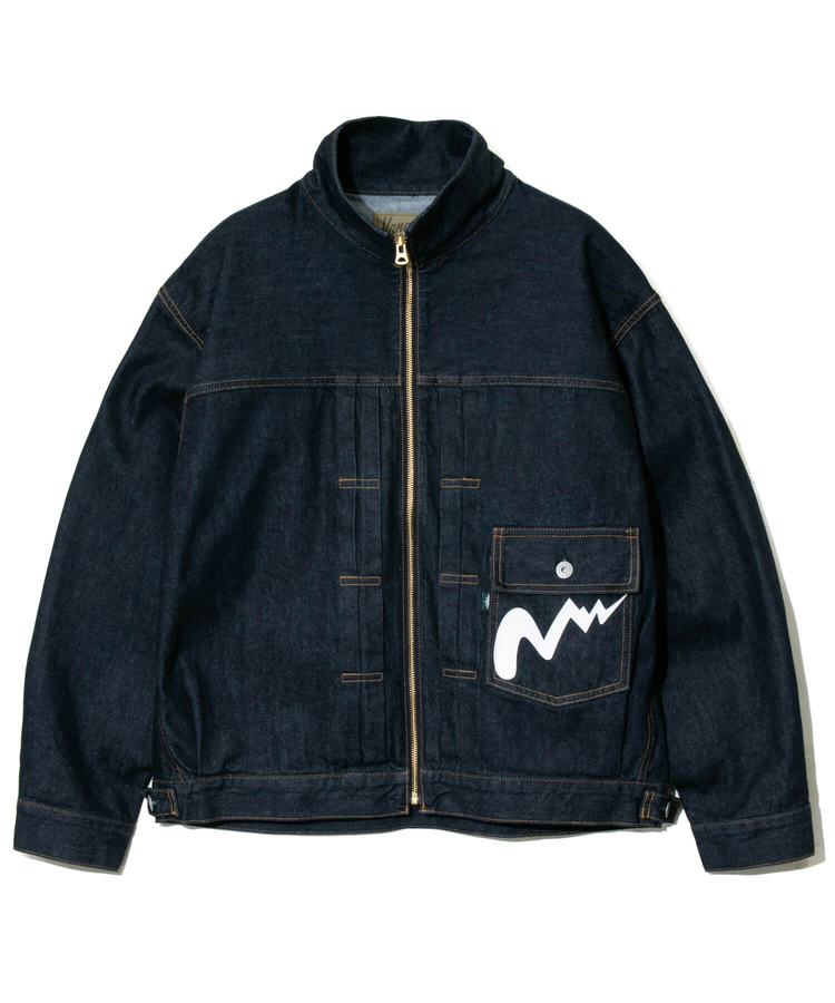 go slow caravan(ゴースローキャラバン) |MANASTASH/マナスタッシュ DENIM ZIP JACKET (MENS)