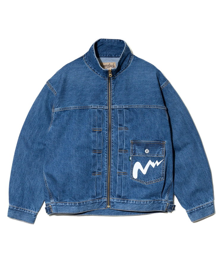 go slow caravan(ゴースローキャラバン) |MANASTASH/マナスタッシュ DENIM ZIP JACKET (MENS)