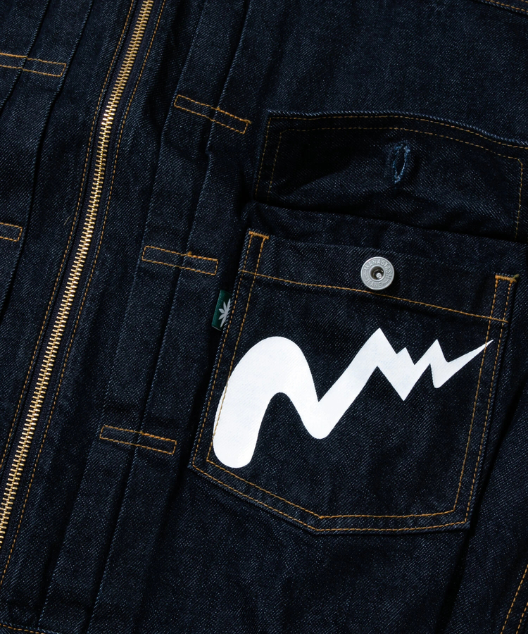 go slow caravan(ゴースローキャラバン) |MANASTASH/マナスタッシュ DENIM ZIP JACKET (MENS)