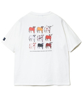 go slow caravan(ゴースローキャラバン) |MOUNTAIN MANIA/マウンテンマニア 9ANIMAL BACK PRINT T-SHIRT -COW- (MENS)