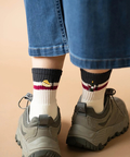 go slow caravan(ゴースローキャラバン) |gym master/ジムマスター ハッピー刺繍コンビソックス (MENS/WOMENS)
