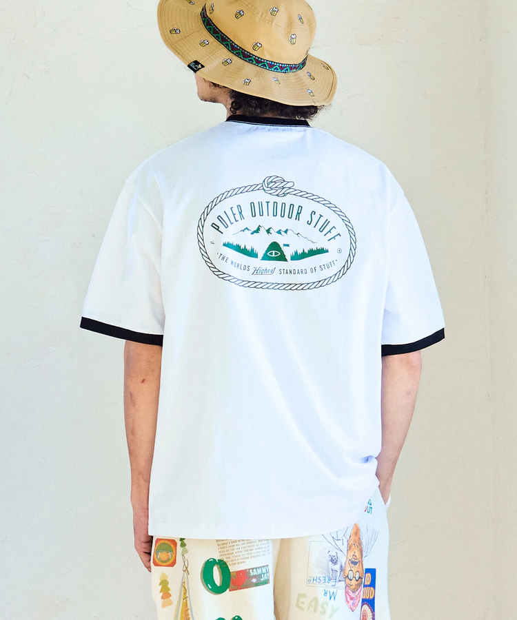 go slow caravan(ゴースローキャラバン) |【GSC別注】POLeR/ポーラー POLeR×GSC LASSO RINGER TEE (MENS)