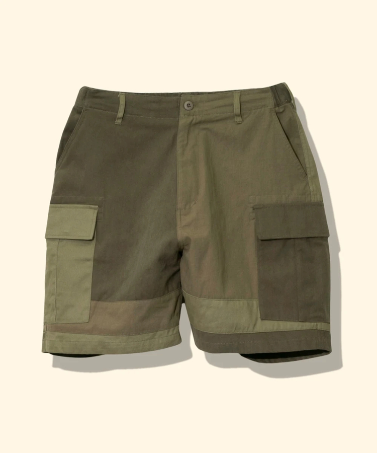go slow caravan(ゴースローキャラバン) |BAYCANT/ベイカント 3素材カーゴショーツ (MENS)