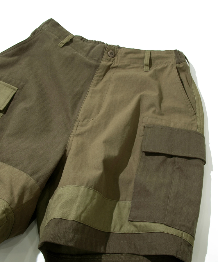 go slow caravan(ゴースローキャラバン) |BAYCANT/ベイカント 3素材カーゴショーツ (MENS)