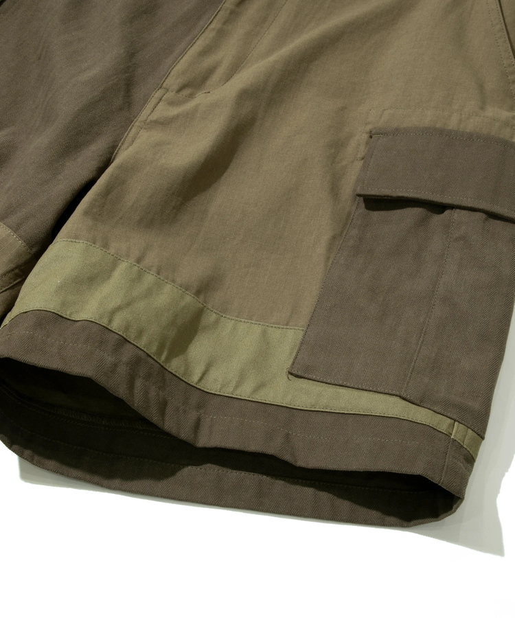 go slow caravan(ゴースローキャラバン) |BAYCANT/ベイカント 3素材カーゴショーツ (MENS)