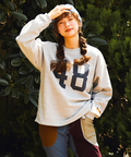 go slow caravan(ゴースローキャラバン) |eco lead 裏起毛GSCカレッジラウンドクルーネック (MENS)