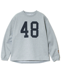 go slow caravan(ゴースローキャラバン) |eco lead 裏起毛GSCカレッジラウンドクルーネック (MENS)