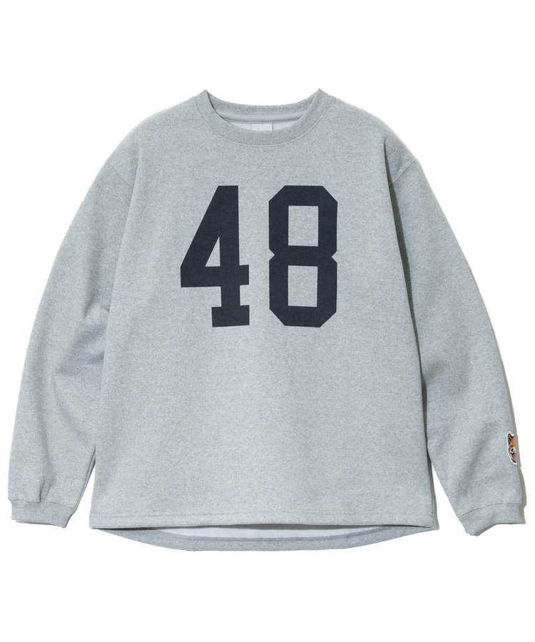 go slow caravan(ゴースローキャラバン) |eco lead 裏起毛GSCカレッジラウンドクルーネック (MENS)