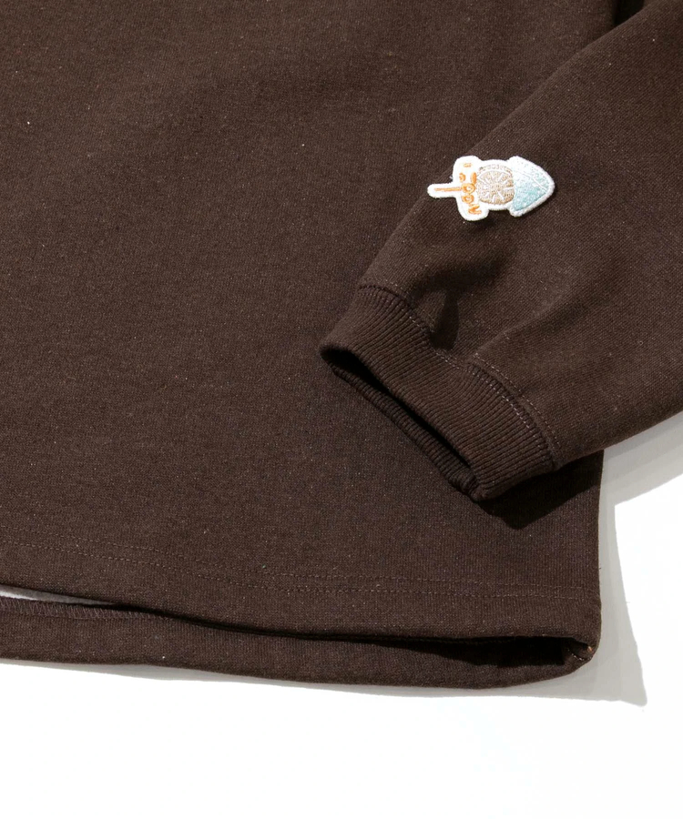 go slow caravan(ゴースローキャラバン) |eco lead 裏起毛GSCカレッジラウンドクルーネック (MENS)