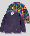 go slow caravan(ゴースローキャラバン) |セパレート中綿キルティングフリーススナップカーディガ (MENS/WOMENS)