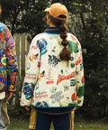 go slow caravan(ゴースローキャラバン) |セパレート中綿キルティングフリーススナップカーディガ (MENS/WOMENS)