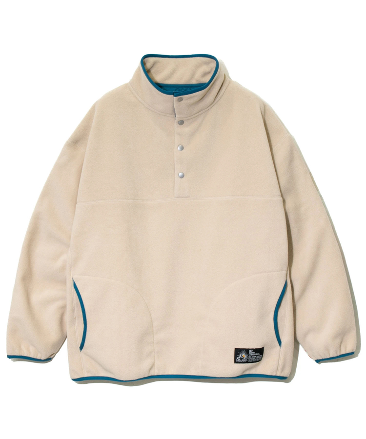 go slow caravan(ゴースローキャラバン) |セパレート中綿キルティングフリーススタンドカラー (MENS/WOMENS)