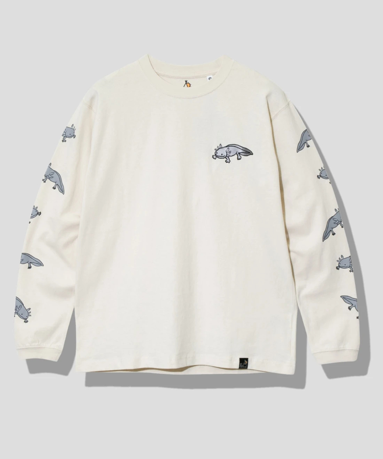go slow caravan(ゴースローキャラバン) |USA/C ウーパールーパーロングスリーブTEE (MENS/WOMENS)