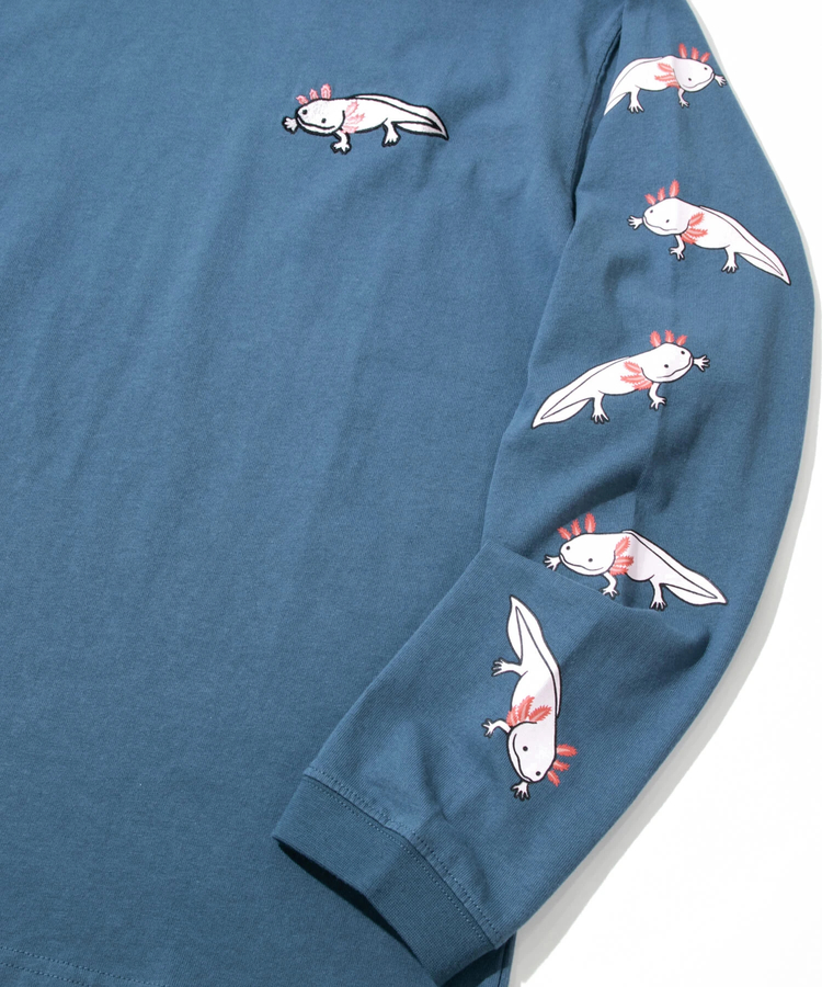 USA/C ウーパールーパーロングスリーブTEE (MENS/WOMENS
