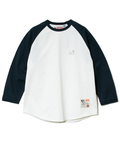 go slow caravan(ゴースローキャラバン) |超ヘビーUSA/C 8分袖ゆったりBB TEE (MENS)
