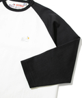 go slow caravan(ゴースローキャラバン) |超ヘビーUSA/C 8分袖ゆったりBB TEE (MENS)