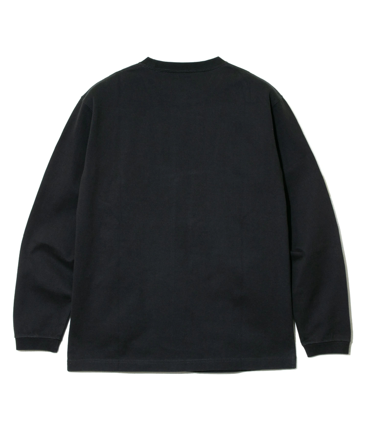go slow caravan(ゴースローキャラバン) |超ヘビーUSA/C どら焼きクマロングスリーブ TEE (MENS/WOMENS)