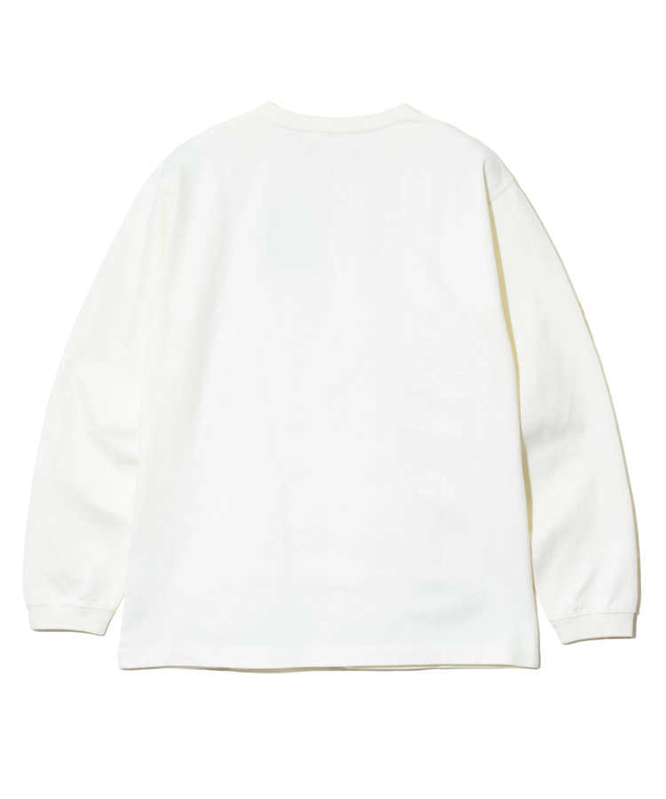 go slow caravan(ゴースローキャラバン) |超ヘビーUSA/C どら焼きクマロングスリーブ TEE (MENS/WOMENS)
