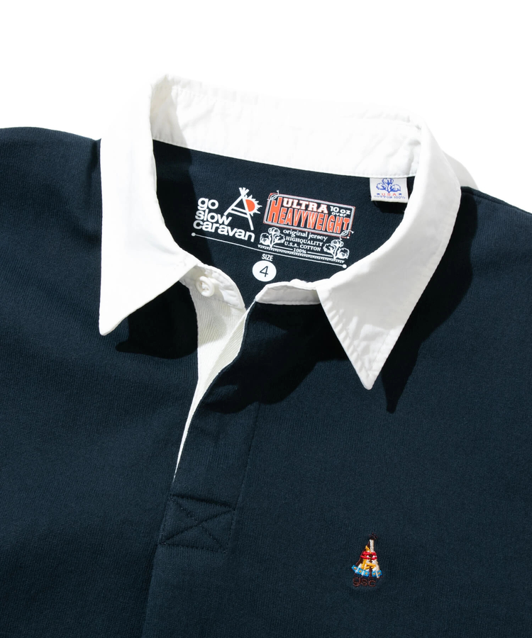 go slow caravan(ゴースローキャラバン) |超ヘビーUSA/C タックラガーシャツ (MENS)
