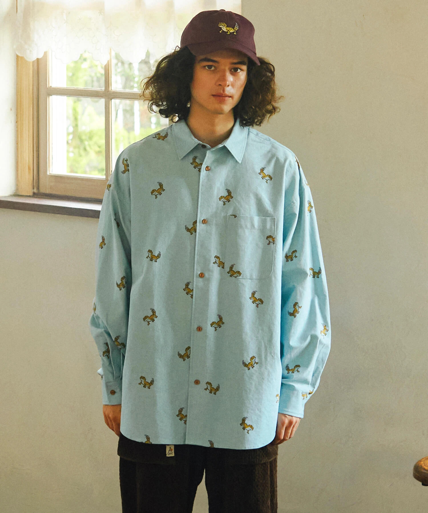 Foxfire/別注 フィッシングポケット ロングスリーブ チェック