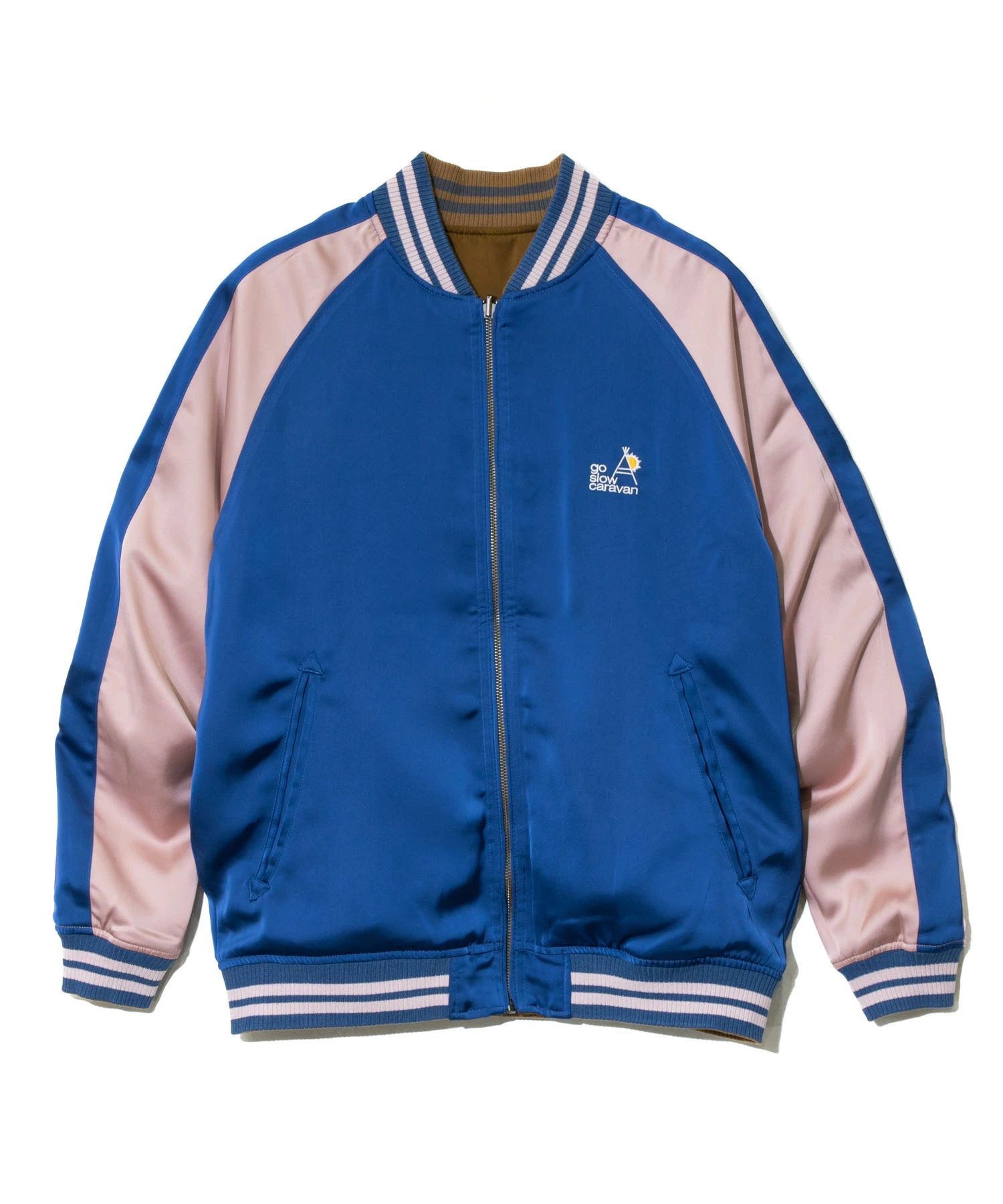 エステルサテンリバーシブルスーベニアJKT (MENS/WOMENS